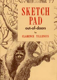 Sketch Pad out-of-doors Book Cover  © Clarence Tillenius