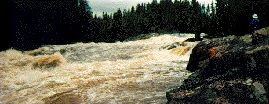 Chicagonce Portage waterfall